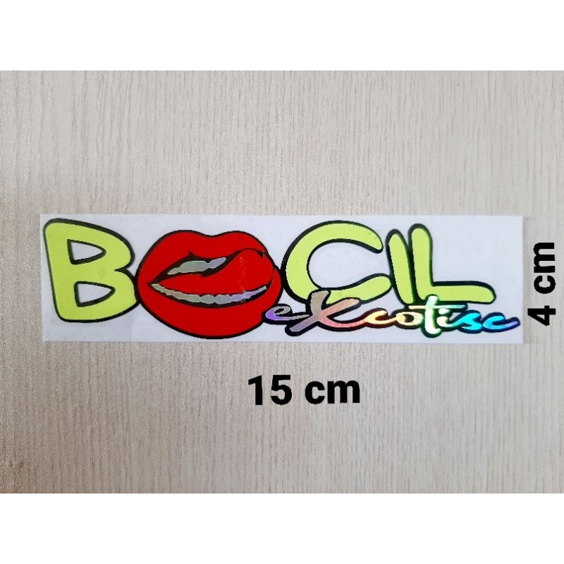 

STIKER CUTTING BOCIL EXOTISE UKURAN SEDANG