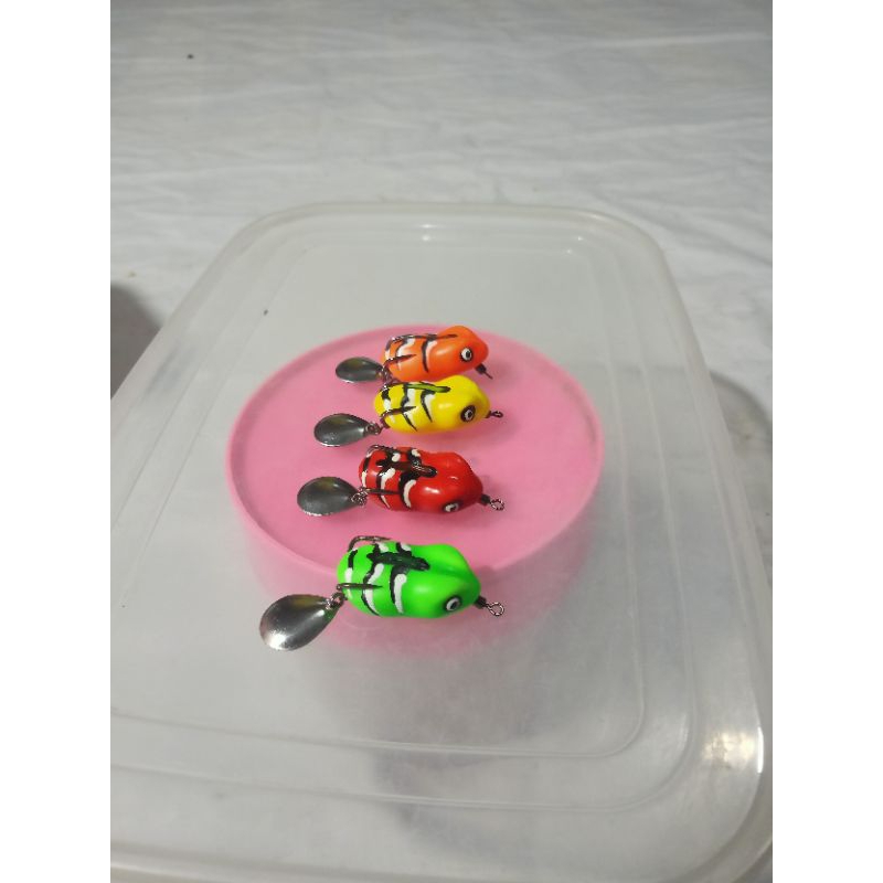 Umpan Ikan Gabus Soft Frog/Umpan Ikan