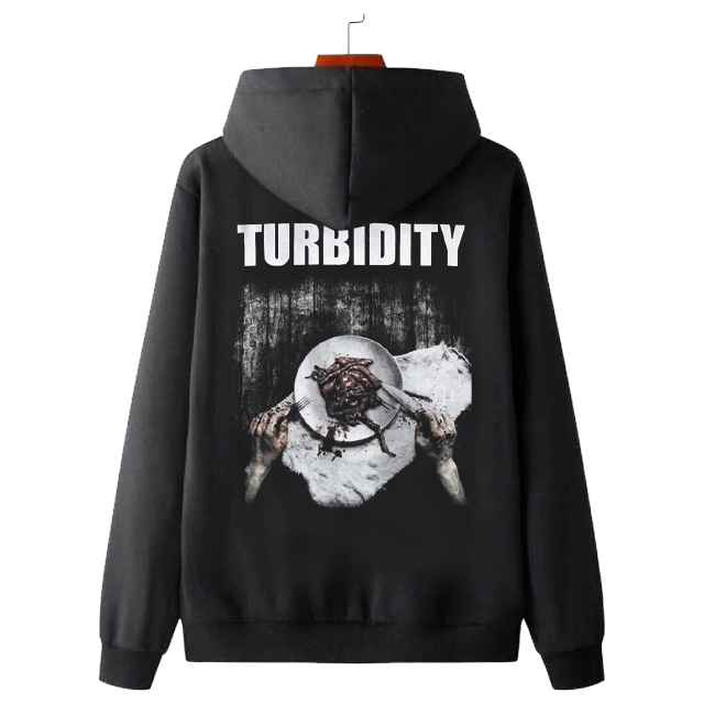 Jaket Hoodie TURBIDITY Hoodie Bahan Cotton Fleece | Tersedia Jumper & Zipper | Size M L XL XXL | STO