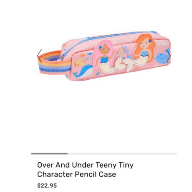

ssmiggle Over and under teeny tiny character pencil case