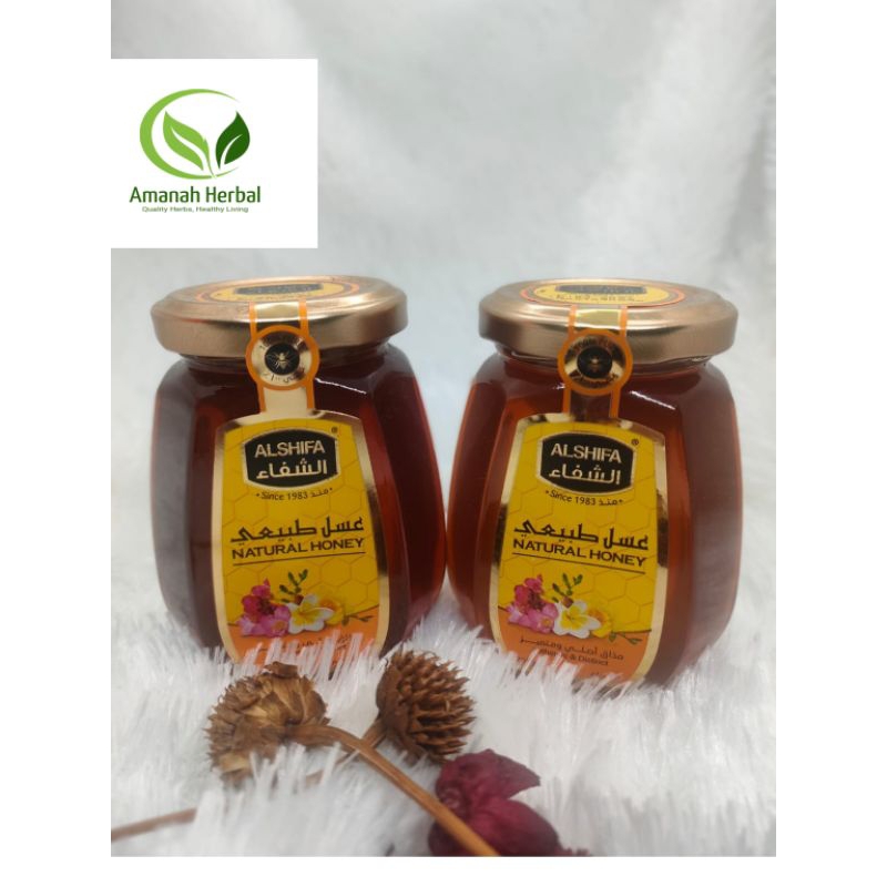 

MADU ALSHIFA 250gr 100%ORIGINAL/free ROSE GOLD/ MADU ALSHIFA NATURAL HONEY/ BOTOL KACA