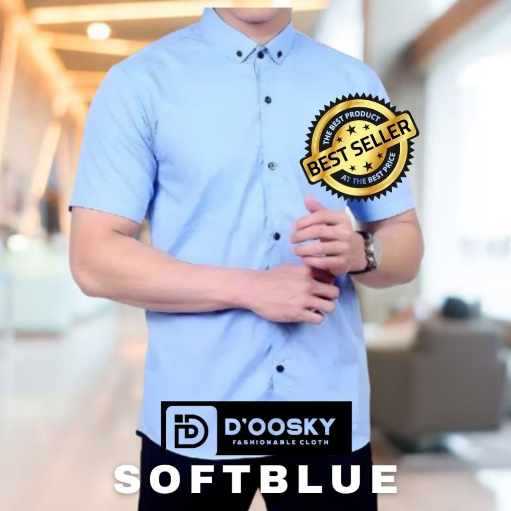 Kemeja pria/kemeja pria lengan pendek/kemeja pendek pria/kemeja lengan pendek pria