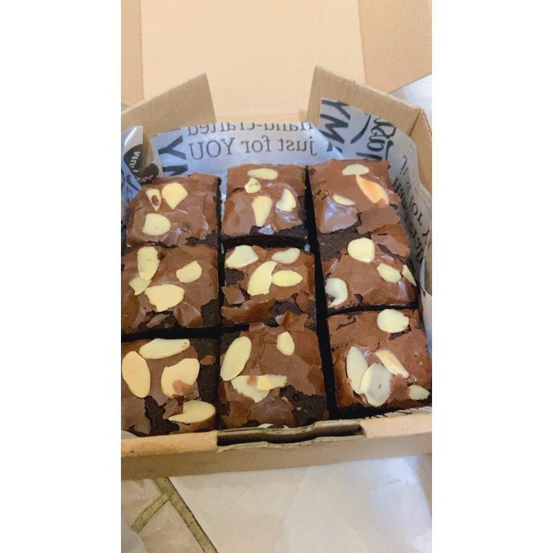 

Brownies Original Topping Almond