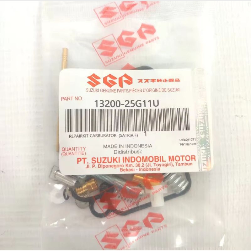 Repair Kit Karburator Satria Fu 150 Suzuki SGP