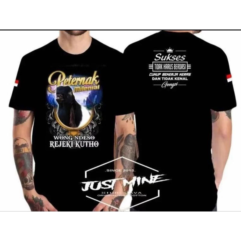 KAOS PETERNAK SAPI MILENIAL REJEKI KUTHO
