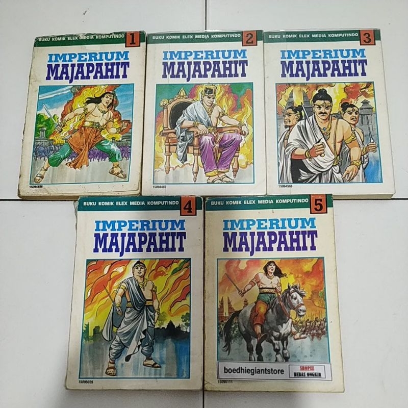 Komik Imperium Majapahit 1-5 tamat, TS