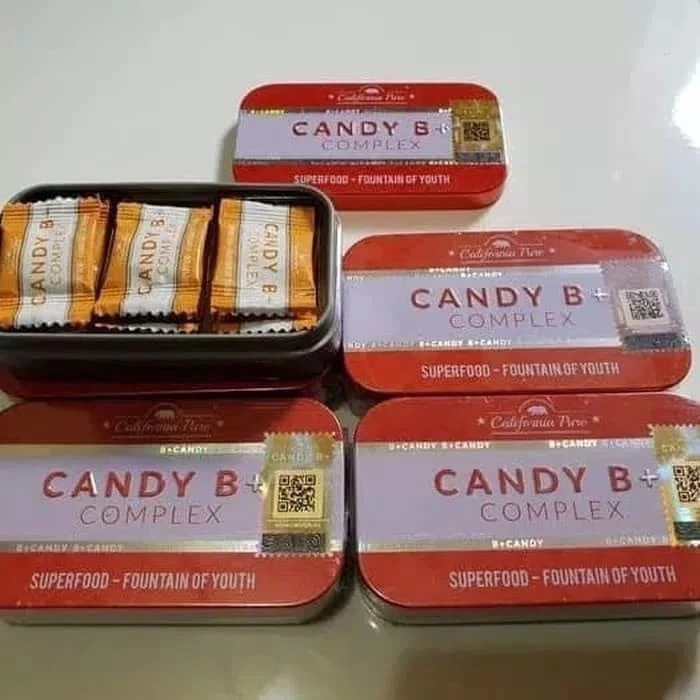 

Permen Candy isi 12 pcs B-Com-Plex Asli Original