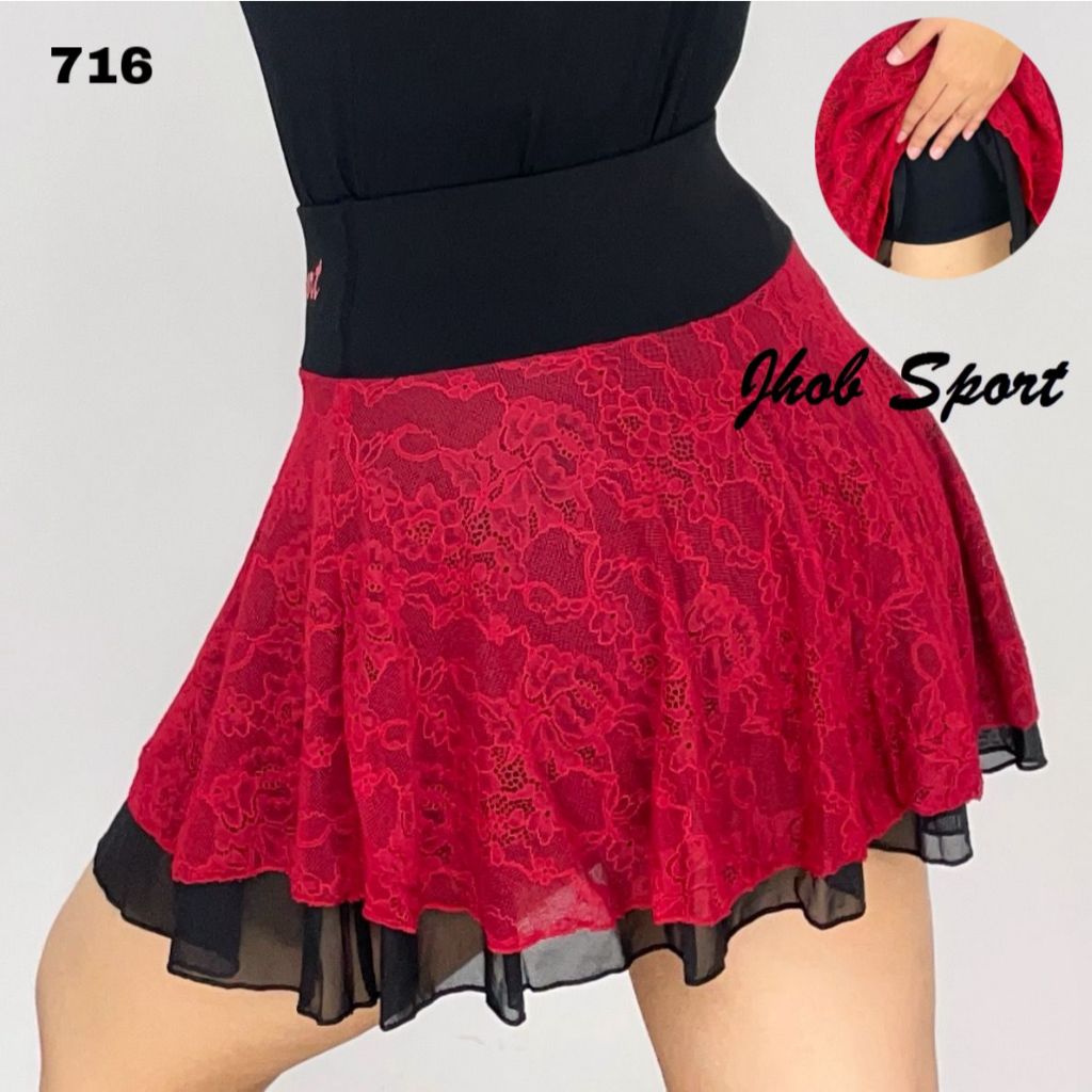 Rok Tennis/Rok Celana/Sport Mini Skirt/Rok Belly Dance/Rok Mini Olahraga Wanita/Tennis Mini Skirt/Sp