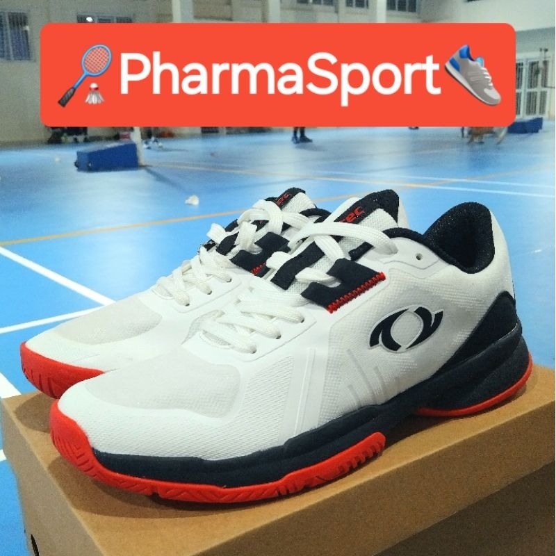 Astec IGOR Sepatu Badminton Astec Putih Merah Hitam Igor