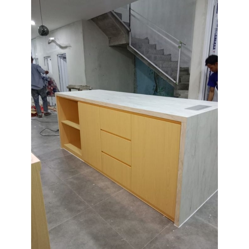 Meja Dapur Kitchen Island HPL