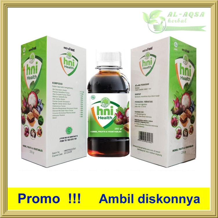 

Madu Extra food HNI HPAI Extrafood Suplemen Anak 250 ml