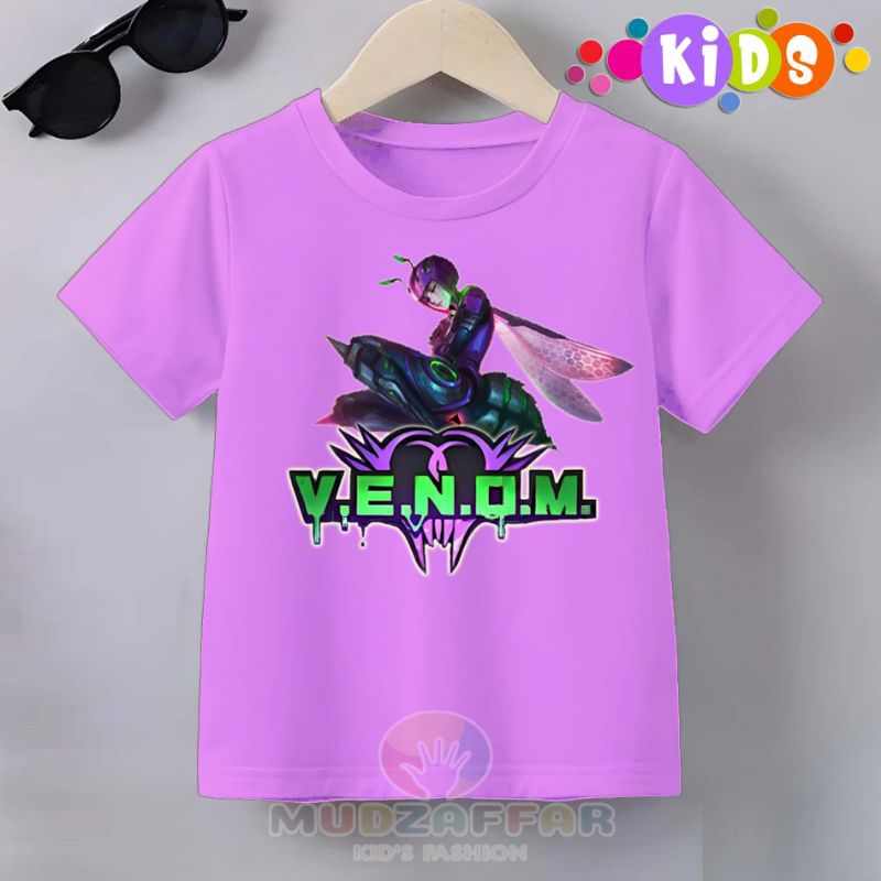 BAJU KAOS ANAK VENOM SQUAD KAOS ANAK MLBB VENOM