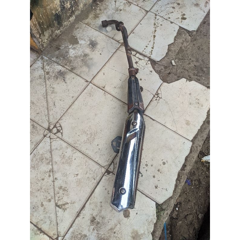 kenalpot Vega ZR setandar original