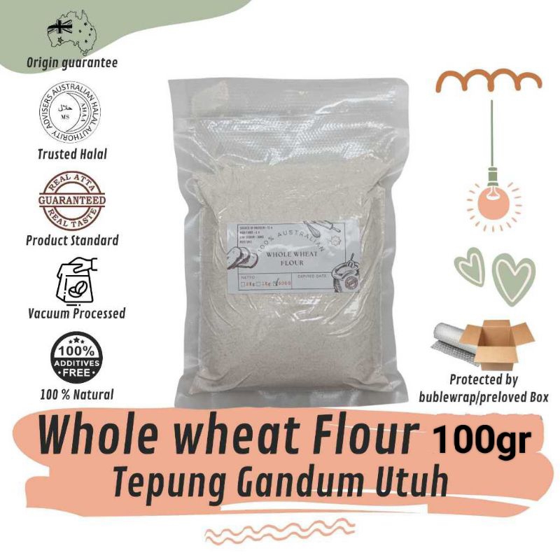 

Tepung Gandum Utuh 100gr