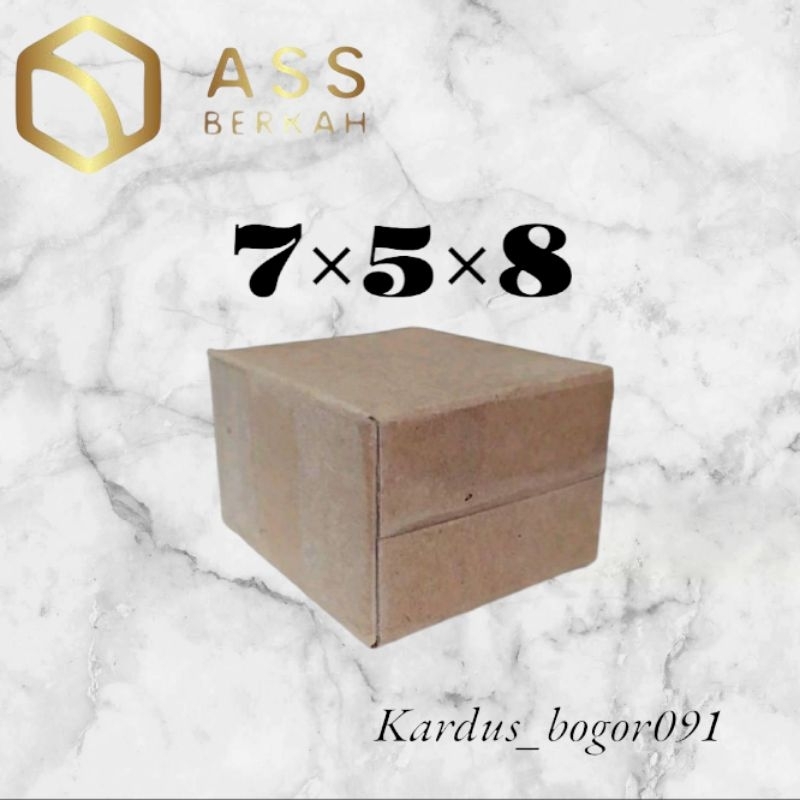 

kardus box packing 7×5×8