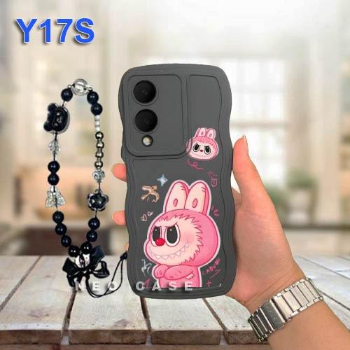 Soft Case Gelombang+stripe Vivo Y17S - GM39