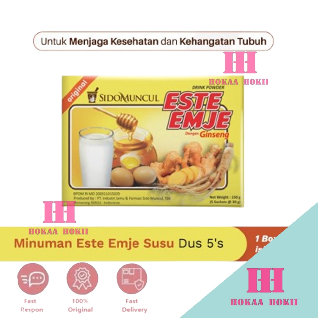 

Sido Muncul Minuman Este Emje Susu 1 Box Isi 5 Sachet