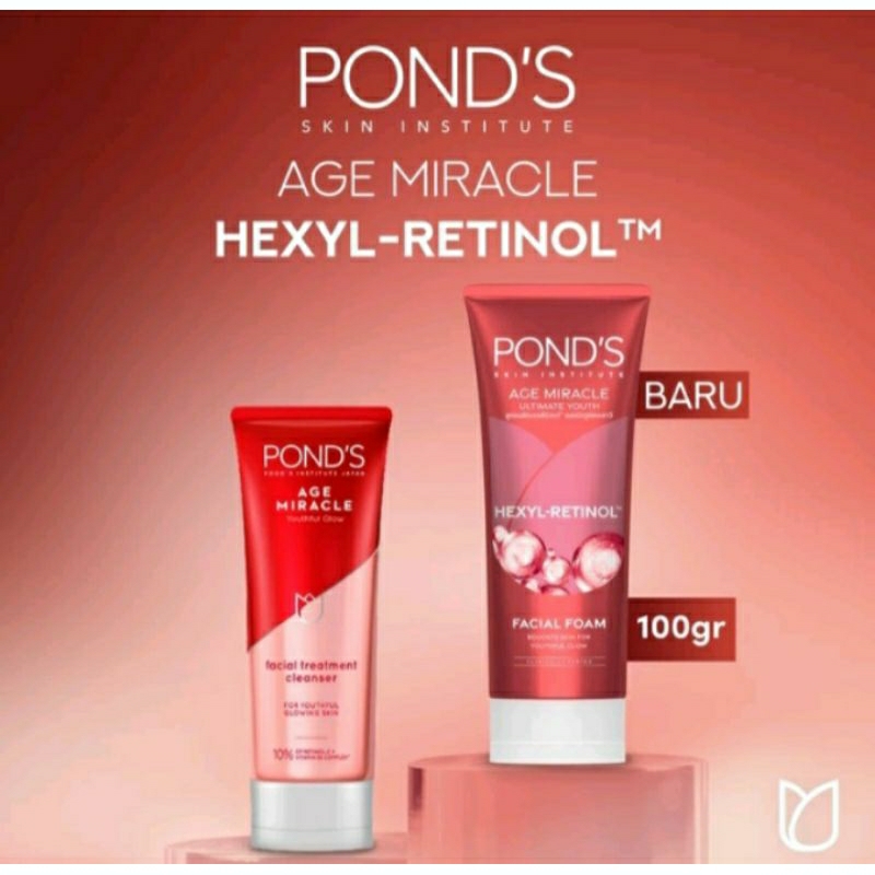 PONDS AGE MIRACLE SABUN CUCI MUKA ANTI AGING