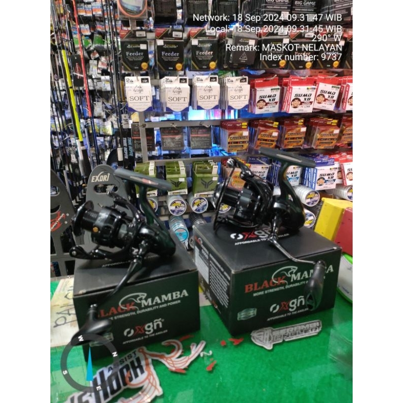 REEL OXGN BLACK MAMBA  SW4000 & SW6000