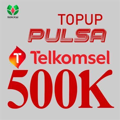 pulsa telkomsel 500