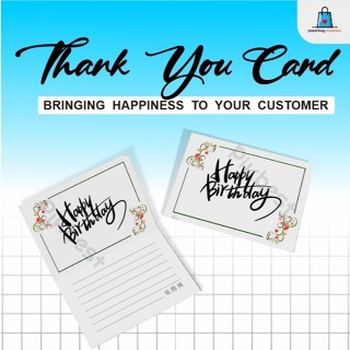 

THANK YOU CARD CUSTOM Free desain