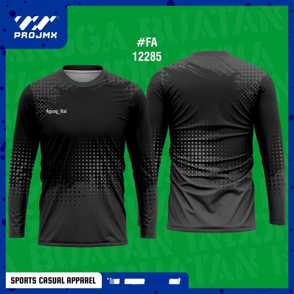 PROJMX - KAOS JERSEY LENGAN PANJANG ( BISA CUSTOM )
