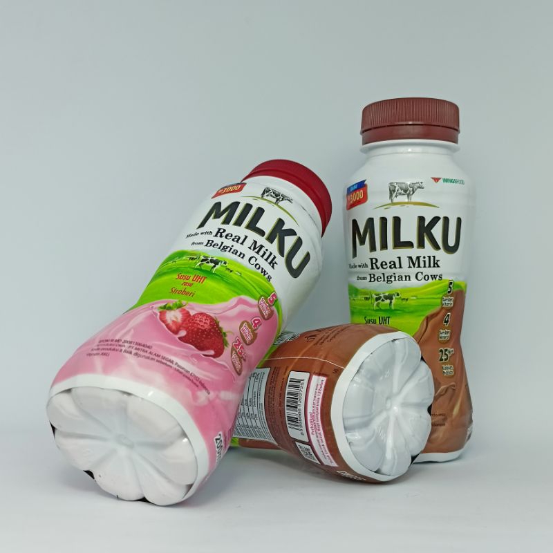 

MILKU SUSU KEMASAN BOTOL 200ML