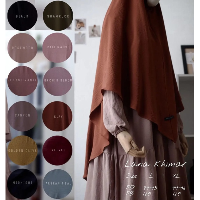 Preloved Lana Khimar Bellaluna size L