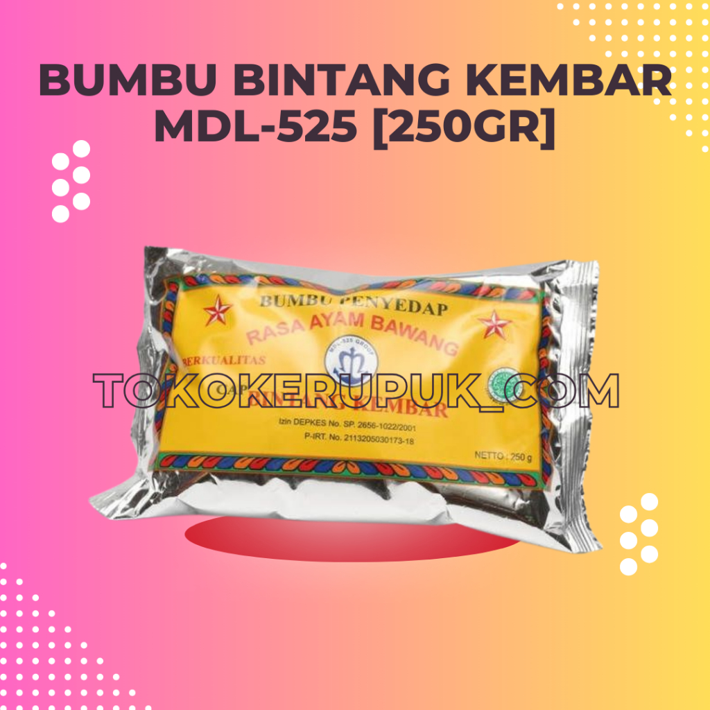 

BUMBU BINTANG KEMBAR MDL-525 [250GR]