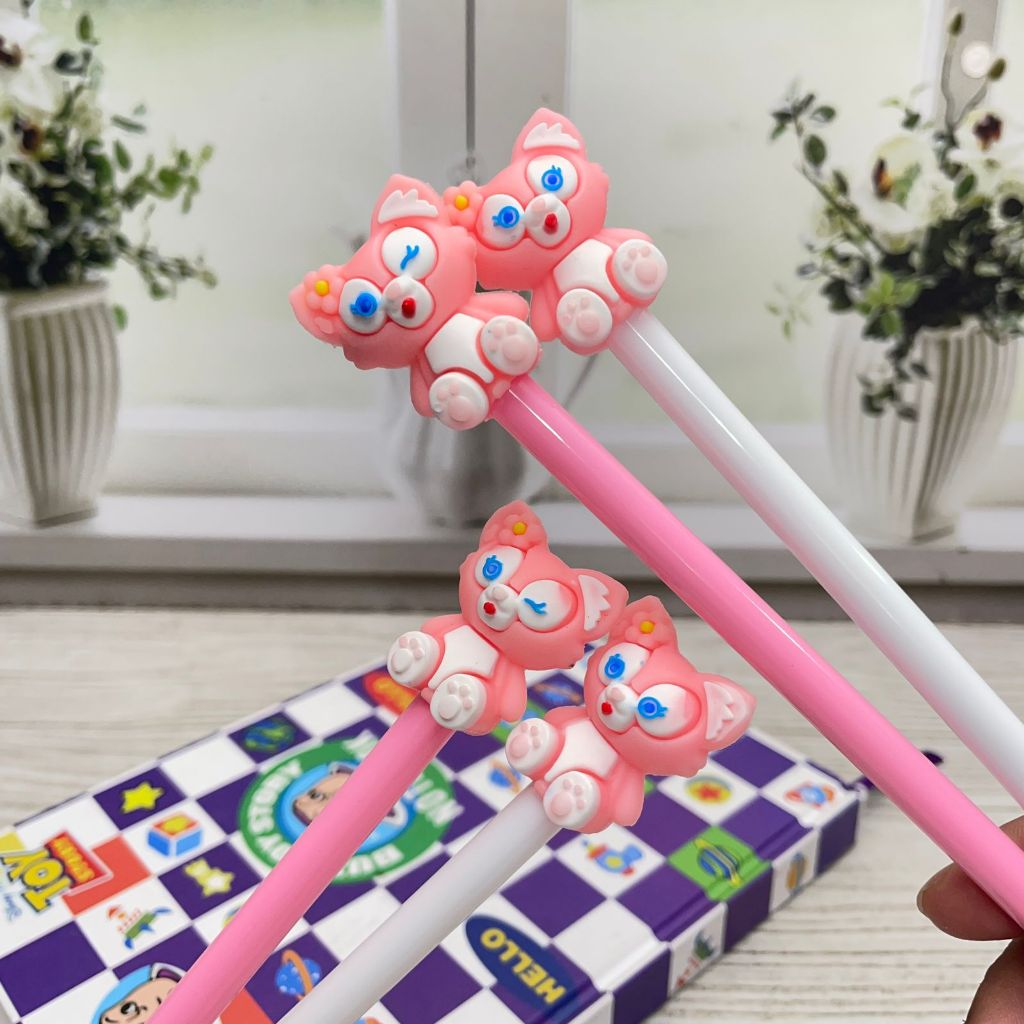 

Pulpen Gel Stella Lou PG 1483 0.5 mm - bolpoint karet unik aesthetic korea viral 1 pack alat tulis lucu sovenir