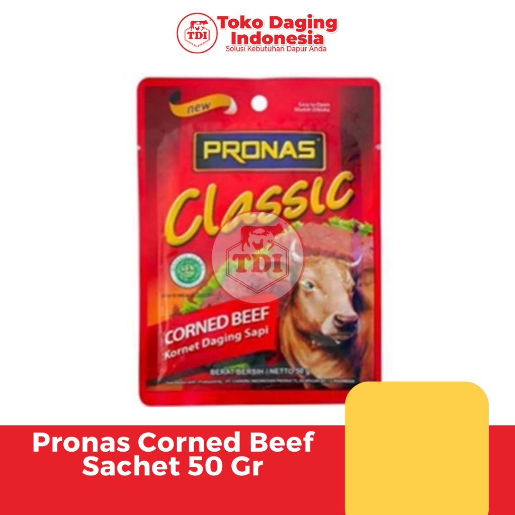 

Pronas Corned Beef Sachet 72x50 Gr