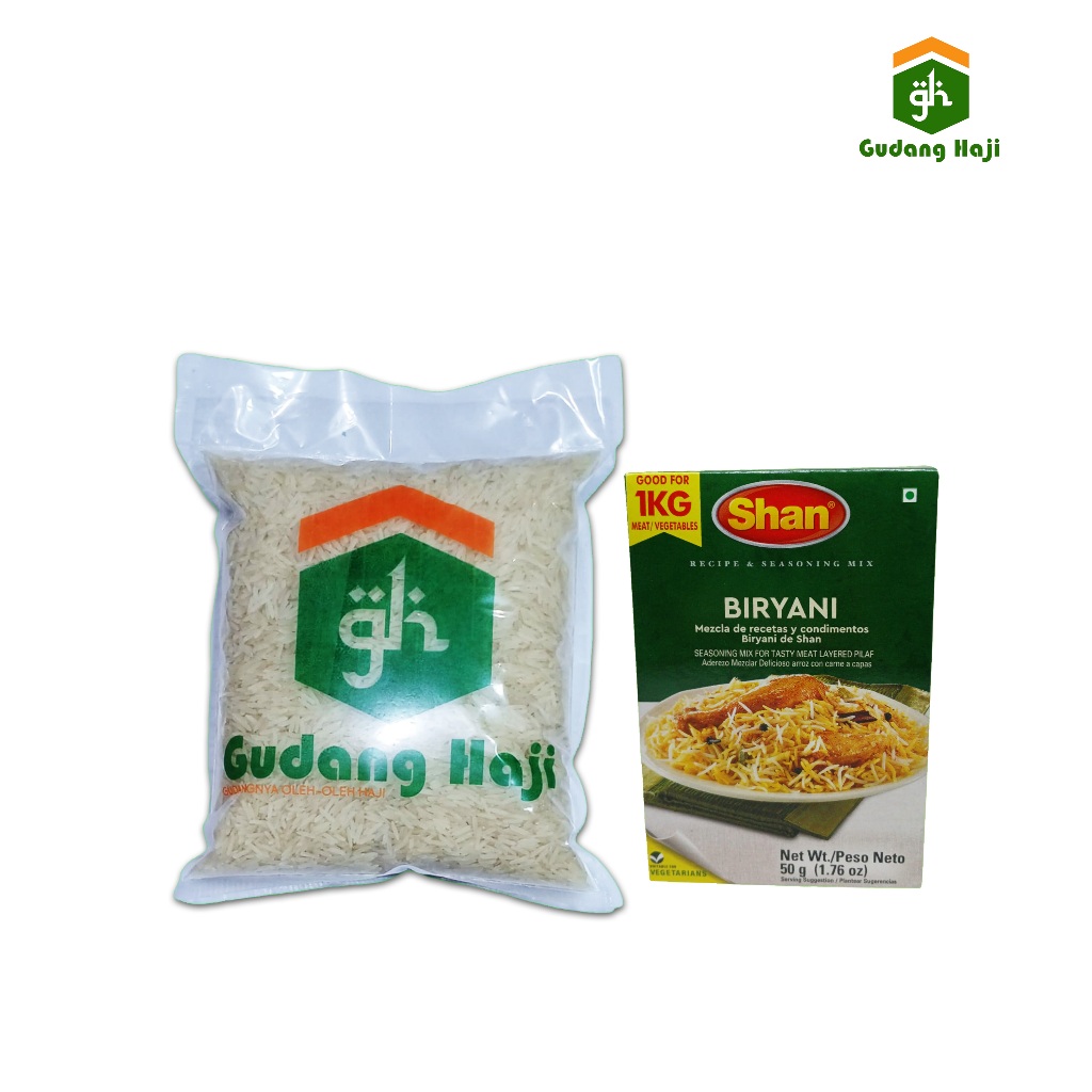 

Promo Beras Basmati Plus Bumbu Shan