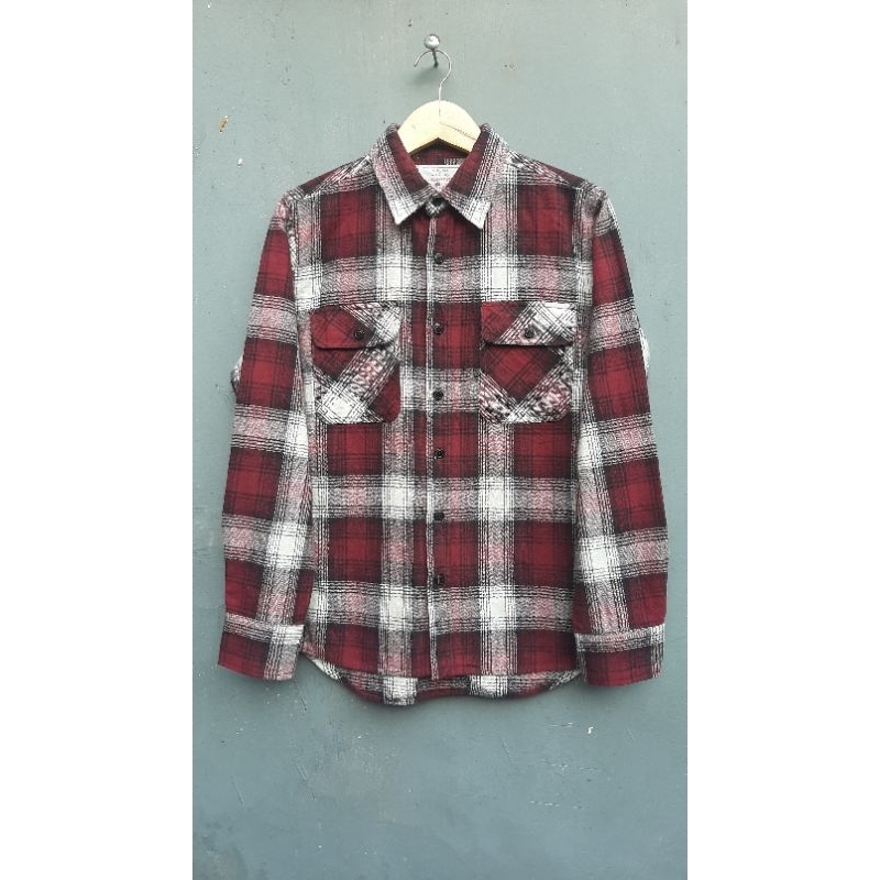 Kemeja Flanel Avirex