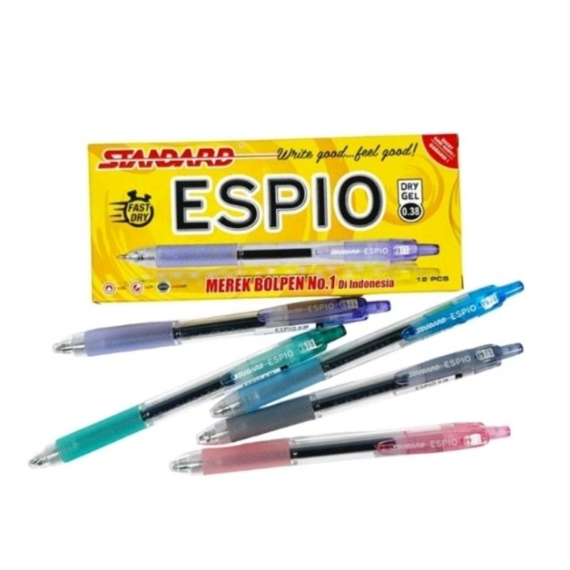 

Standard Pen - Espio 0.38 Tipe Pulpen 1lsn