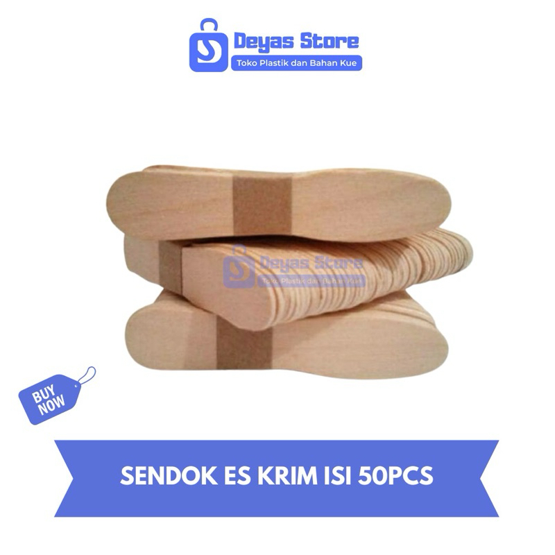 SENDOK KAYU/SENDOK ICE CREAM/STIK ICE CREAM