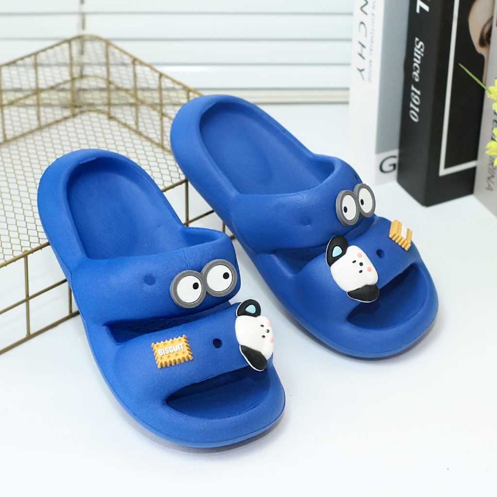 SF - SANDAL ANAK ANAK TERBARU BAHAN JELLY KARAKTER LUCU CEWEK COWOK WA 06