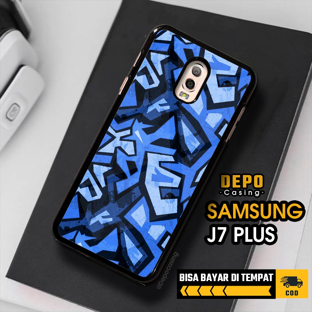 Case Samsung J7 Plus Casing Samsung J7 Plus Casing Depo Casing [DDLE] Case Glossy Case Aesthetic Cus