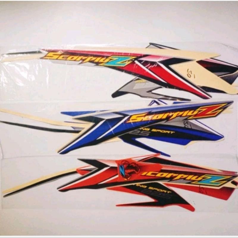 Striping motor / les tangki Yamaha Scorpio z 2005 / 2006