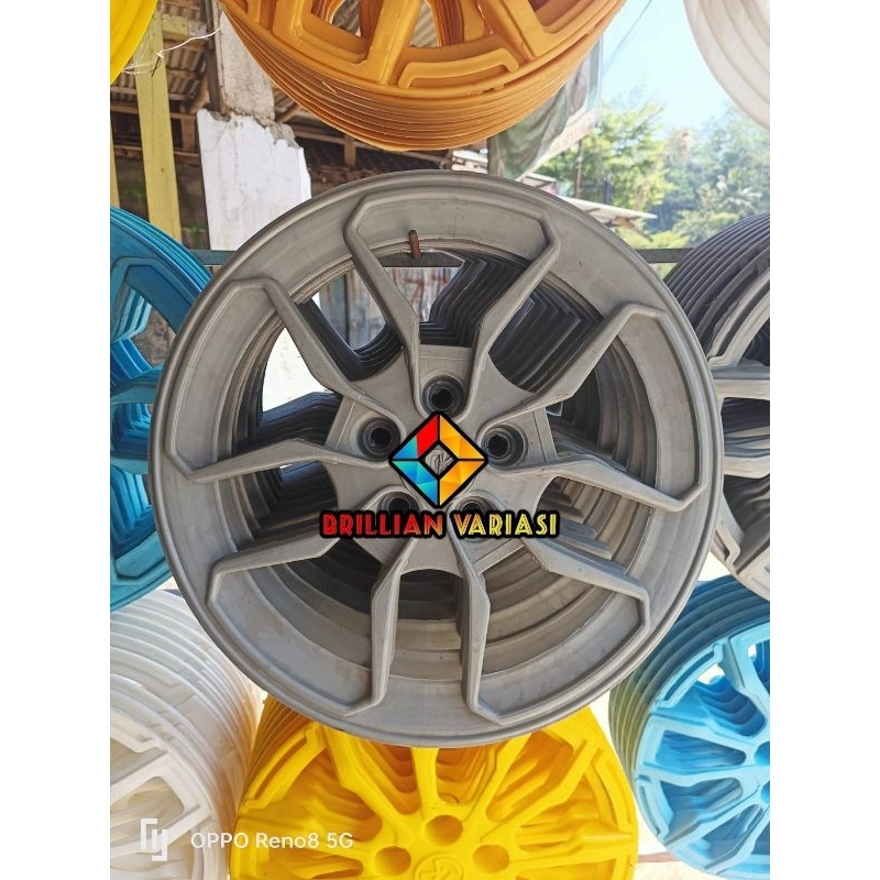(Harga 1Biji) Wheeldop TK LAMA Ring 17 Bahan Plastik Bisa untuk L300,grandmax,APV dan lainnya
