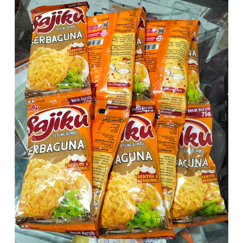 

Sajiku Tepung Bumbu Serba Guna 80gr