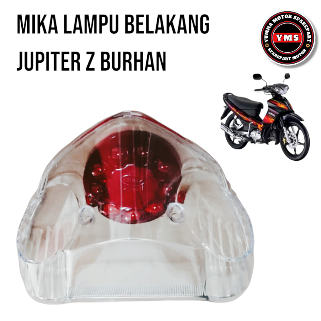 Mika lampu belakang jupiter z burhan mika stoplamp jupiter z new burhan mika kaca belakang jupiter z