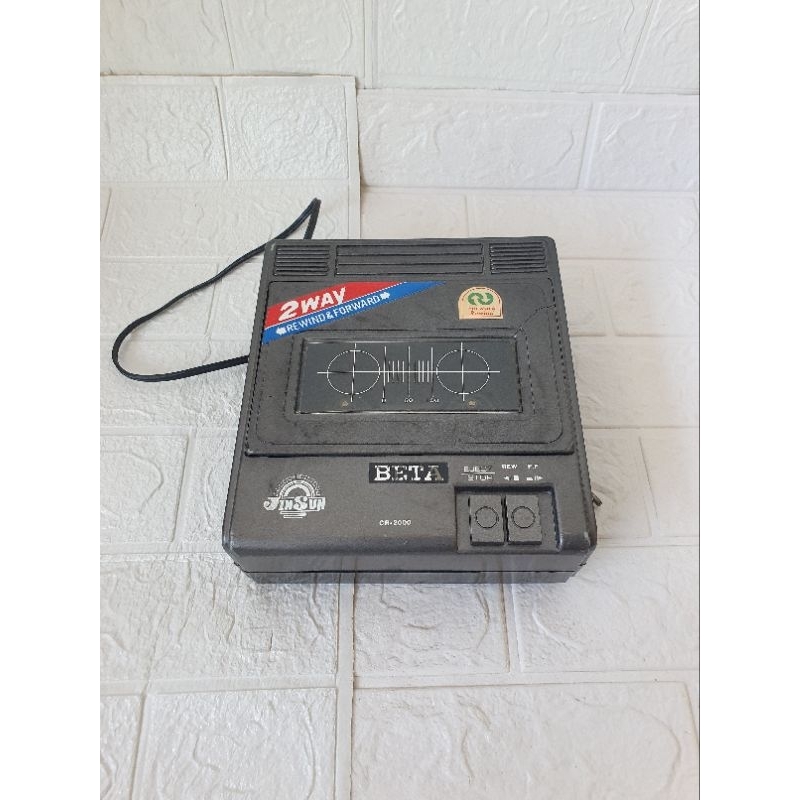 Cassette Rewinder Betamax Jinsun CR-2000