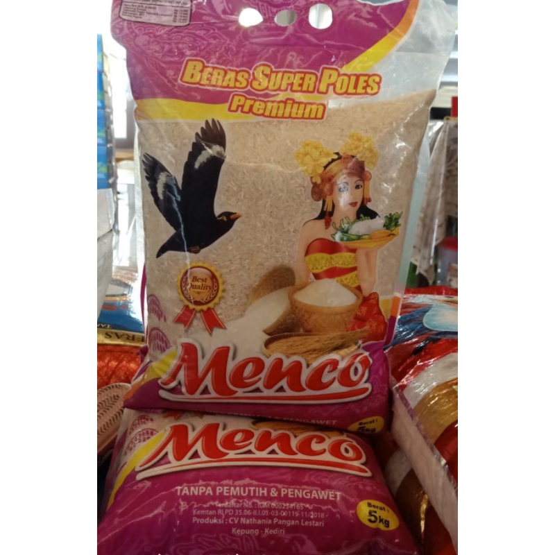 

Beras Menco 5kg