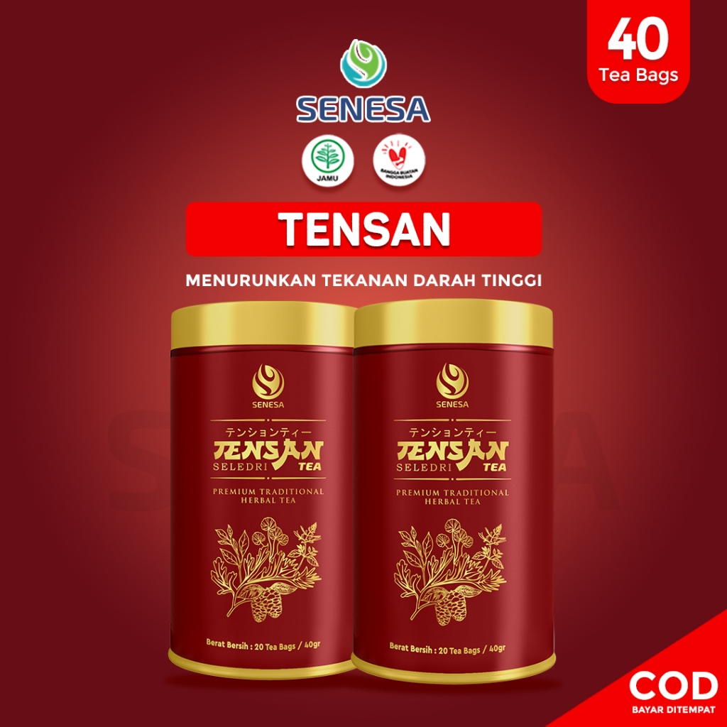 

Senesa - Paket 2 Pcs Teh Tensan Menjaga Tekanan Darah Tetap Stabil