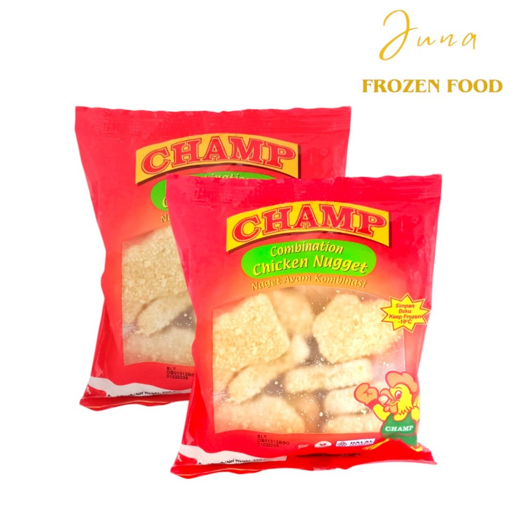 

CHAMP CHICKEN NUGGET KOMBINASI 250 GR