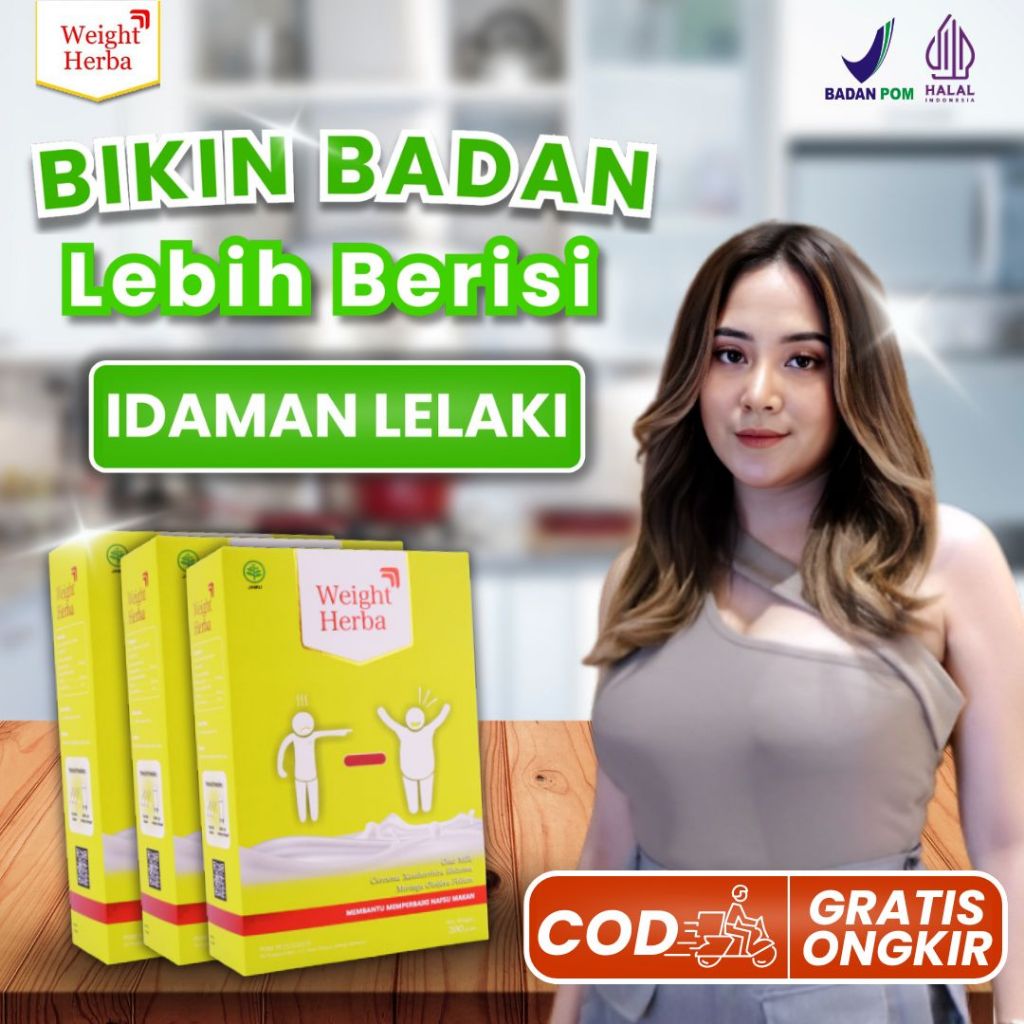 

Susu Weight Herba - Susu Penambah Berat Badan & Nafsu Makan 100% Original [Paket 3 Box]