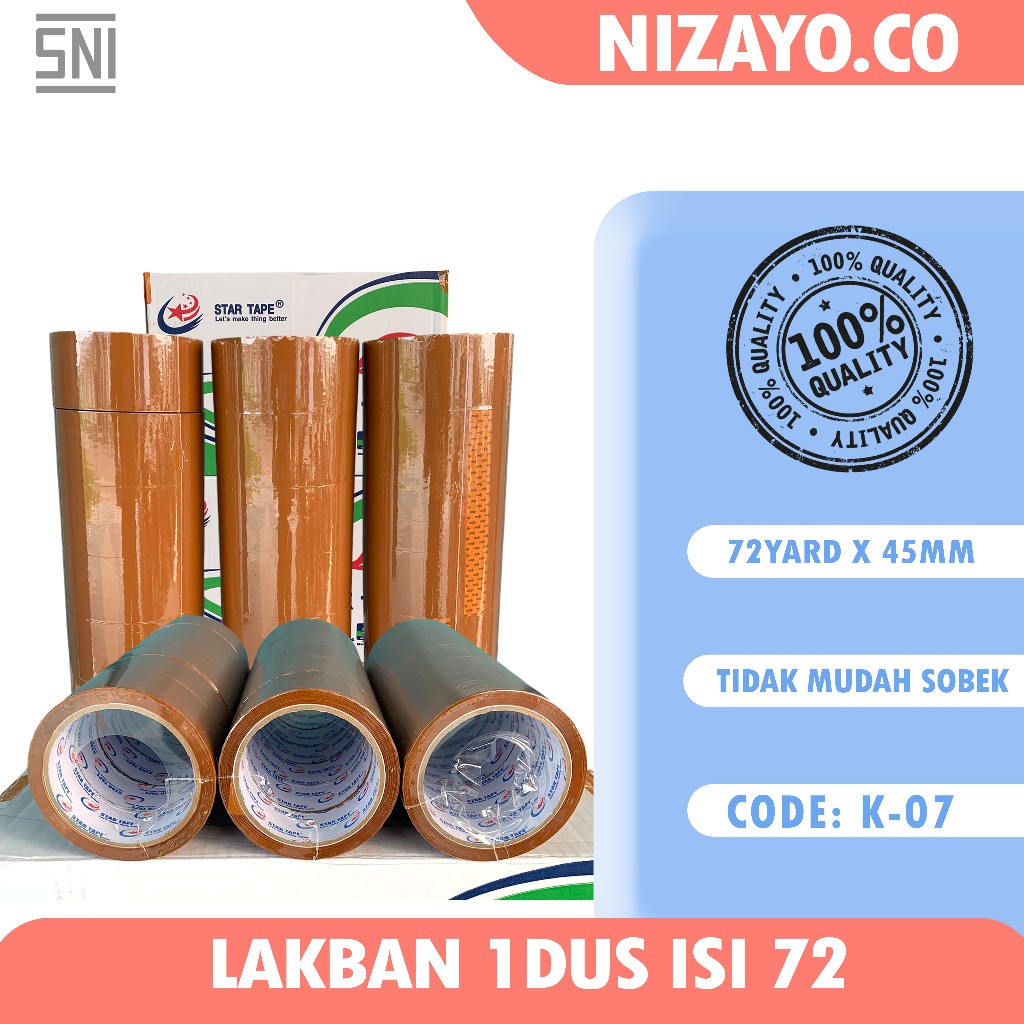 

Paket Usaha Lakban 1 Dus Termurah Harga Distributor