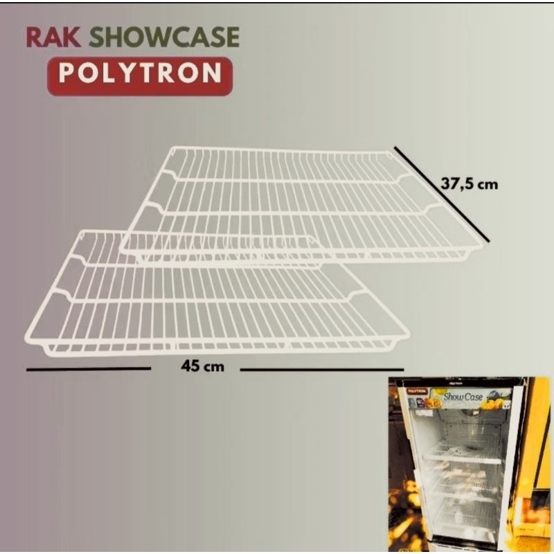 RAK SHOWCASE POLYTRON AMBALAN SHOWCASE