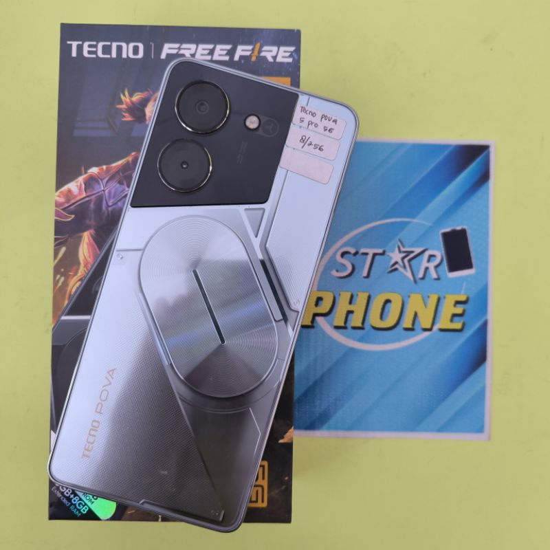 Tecno Pova 5 Pro 5G 8/256 Second Fullset