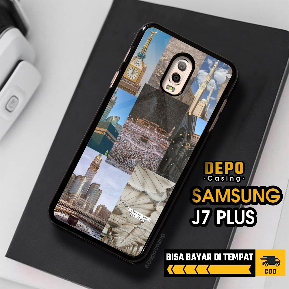 Case Samsung J7 Plus Casing Samsung J7 Plus Casing Depo Casing [MKKH] Case Glossy Case Aesthetic Cus
